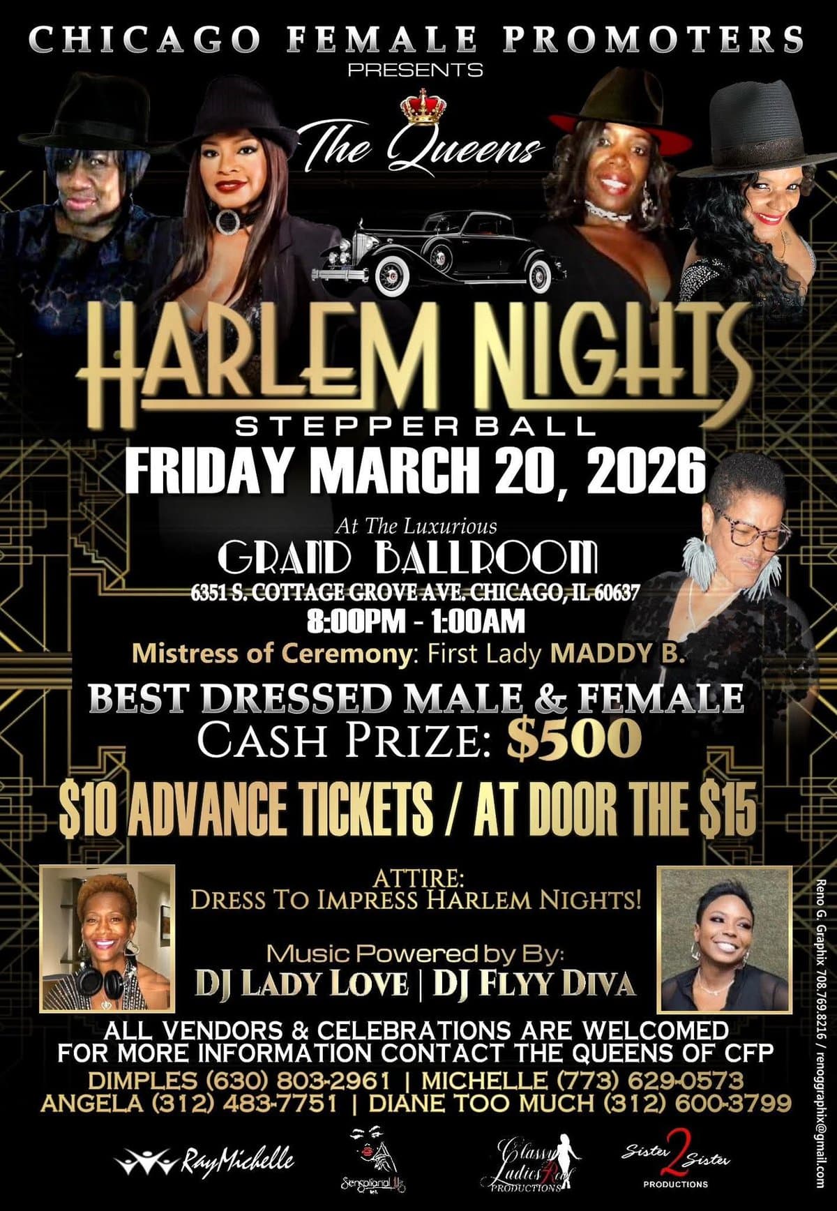 HARLEM NIGHTS STEPPER BALL
